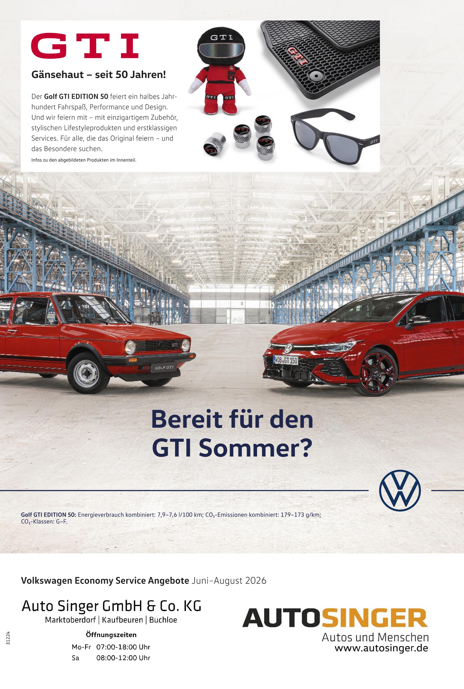Volkswagen Prospekt für Germaringen: Mehr Platz. Mehr Möglichkeiten., 1 Seite, 01.06.2026 - 31.08.2026